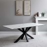 Eastcote White Ceramic Dining Table - 200cm x 100cm