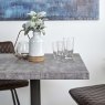 Woods Industrial Bar Table - Faux Concrete