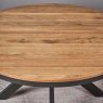 Clearance Industrial Round Dining Table 130cm