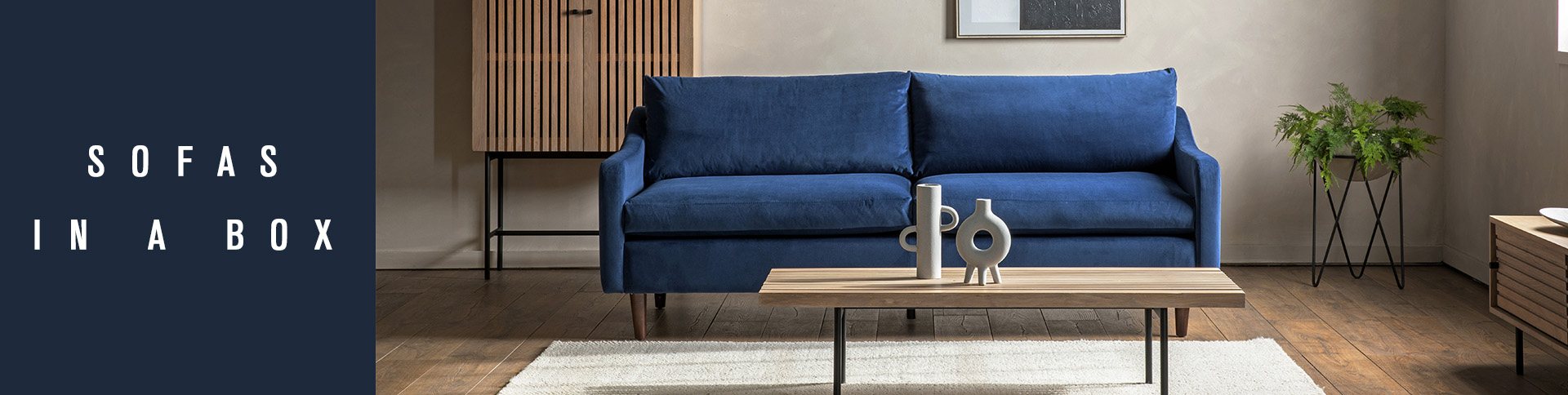 Sofas in a box - woods