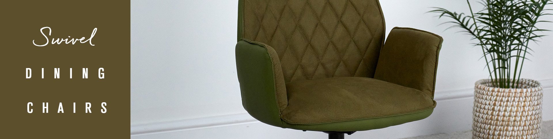 Swivel dining chairs