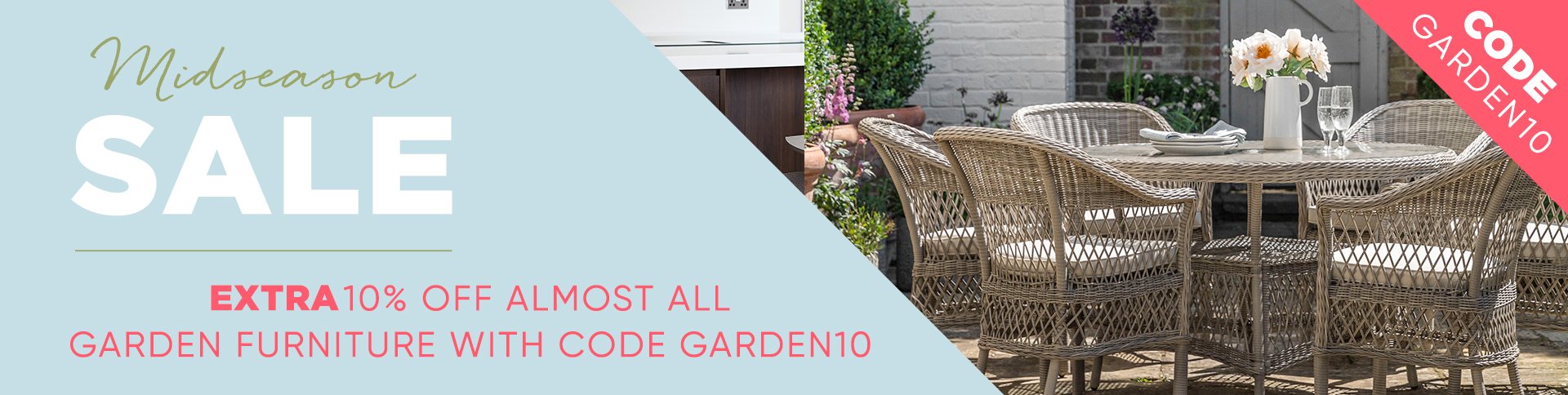 Garden Code Offer - Midseason Sale
