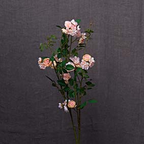 Pink artificial roses
